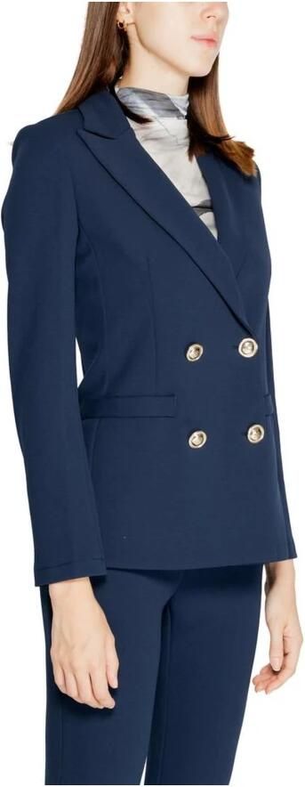 RINASCIMENTO Polyester Blazer Collectie Herfst Winter Vrouwen Blue Dames - Foto 3