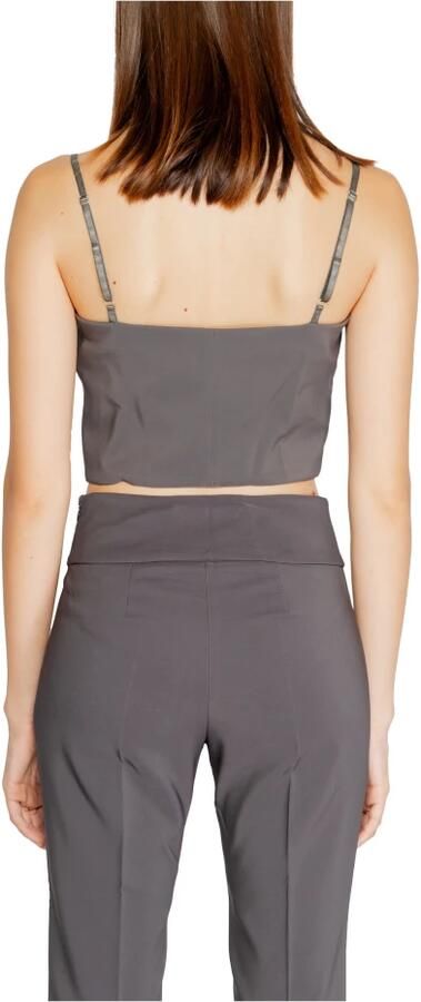 RINASCIMENTO Sweetheart Tanktop Gray Dames