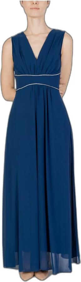 RINASCIMENTO Lange Jurk Lente Zomer Collectie Blue Dames - Foto 4