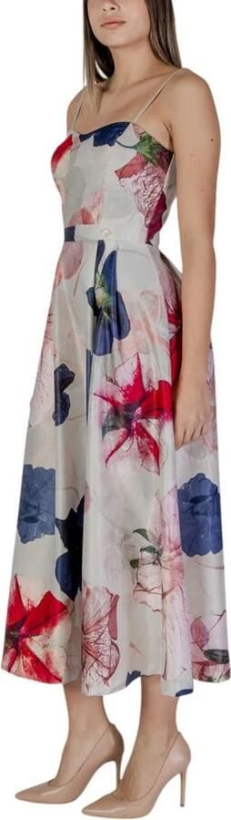 RINASCIMENTO Veelkleurige Polyester Zomerjurk Multicolor Dames - Foto 4