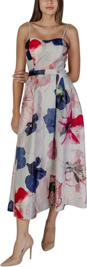 RINASCIMENTO Veelkleurige Polyester Zomerjurk Multicolor Dames