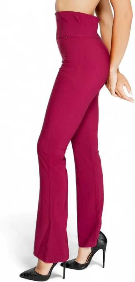 RINASCIMENTO Wijde Pijpen Broek Herfst Winter Collectie Red Dames - Foto 2