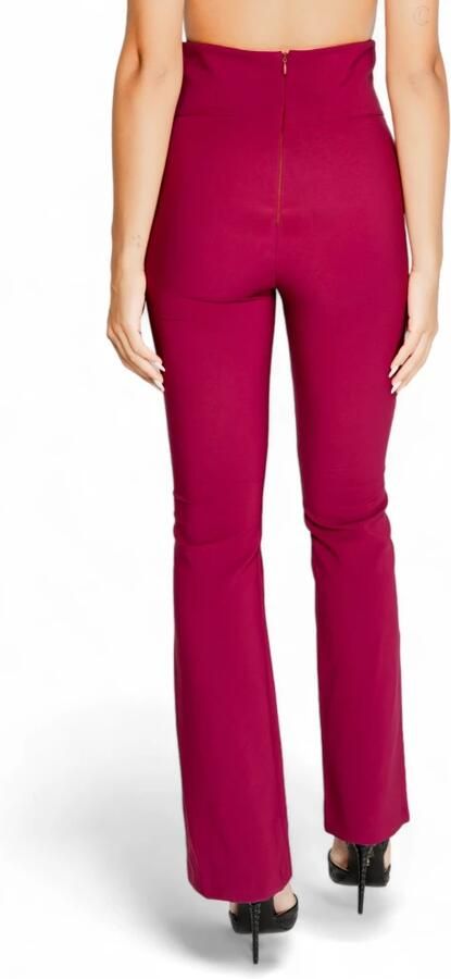 RINASCIMENTO Wijde Pijpen Broek Herfst Winter Collectie Red Dames - Foto 3