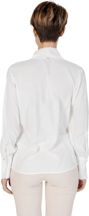 RINASCIMENTO Witte V-hals Blouse Lente Zomer Stijl White Dames - Foto 2