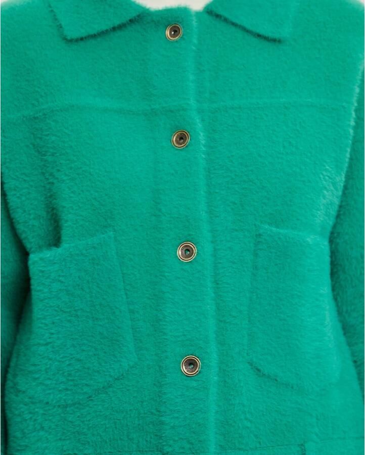 Rino&Pelle Bubbly Boxy Jas Green Dames - Foto 2