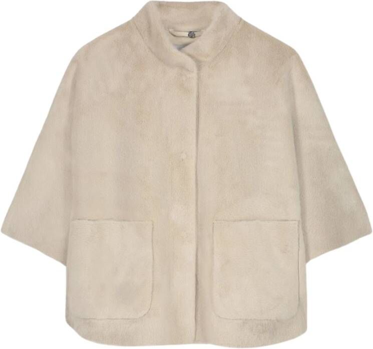 Rino&Pelle Cape Dewi 7002310 Stone Beige Dames