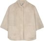 Rino&Pelle Cape Dewi 7002310 Stone Beige Dames - Thumbnail 1