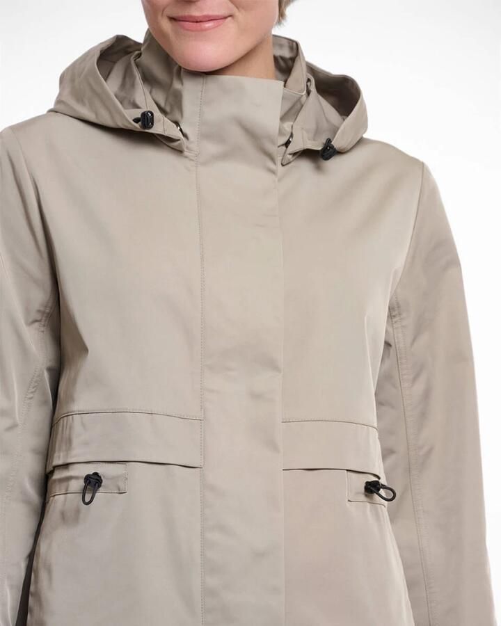 Rino&Pelle Detachable Hood Parka Kimi Beige Dames - Foto 4