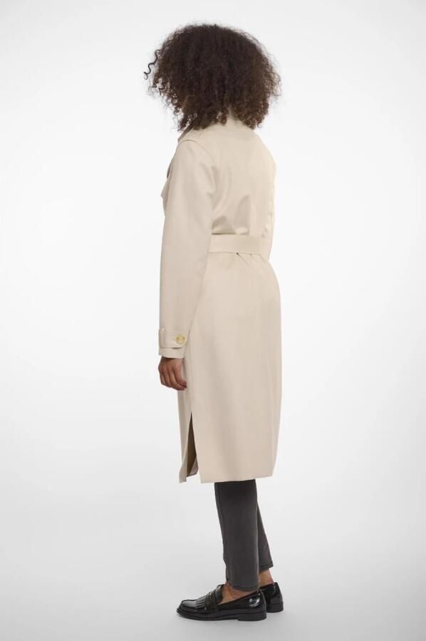 Rino&Pelle Trenchcoat Nula Beige Dames - Foto 3