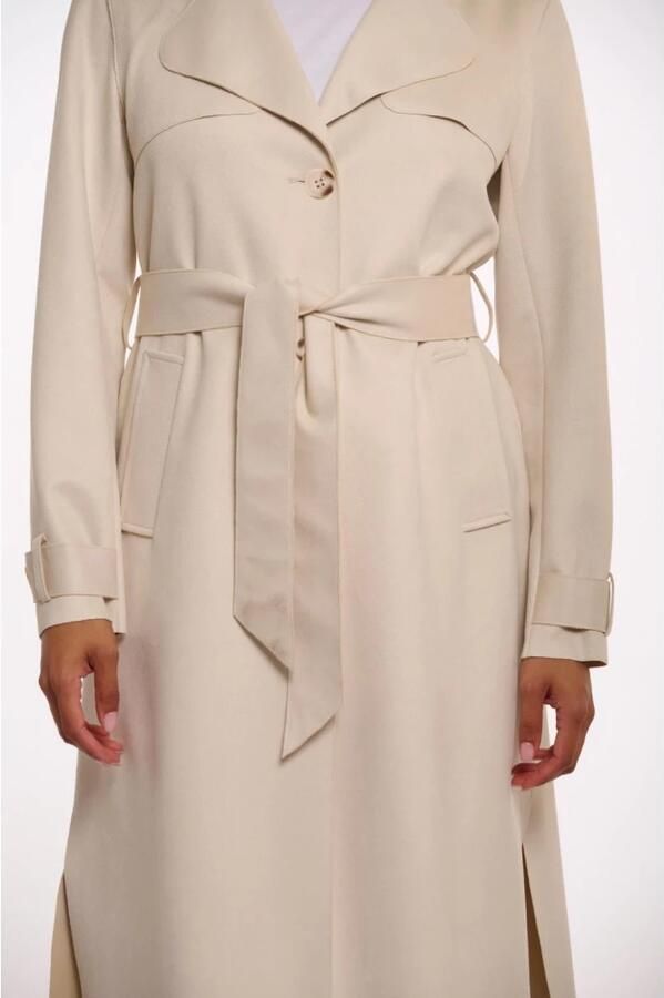 Rino&Pelle Trenchcoat Nula Beige Dames - Foto 2