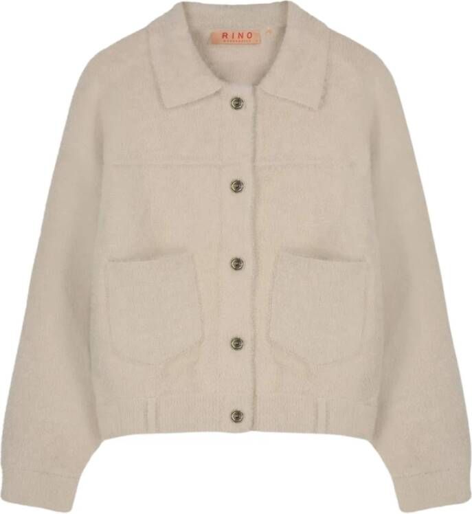 Rino&Pelle Vest Bubbly 7002313 Stone Beige Dames