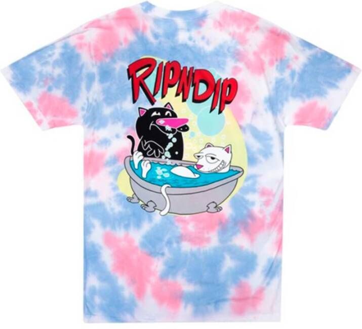 Ripndip Camiseta maal de badtijd Blauw Dames