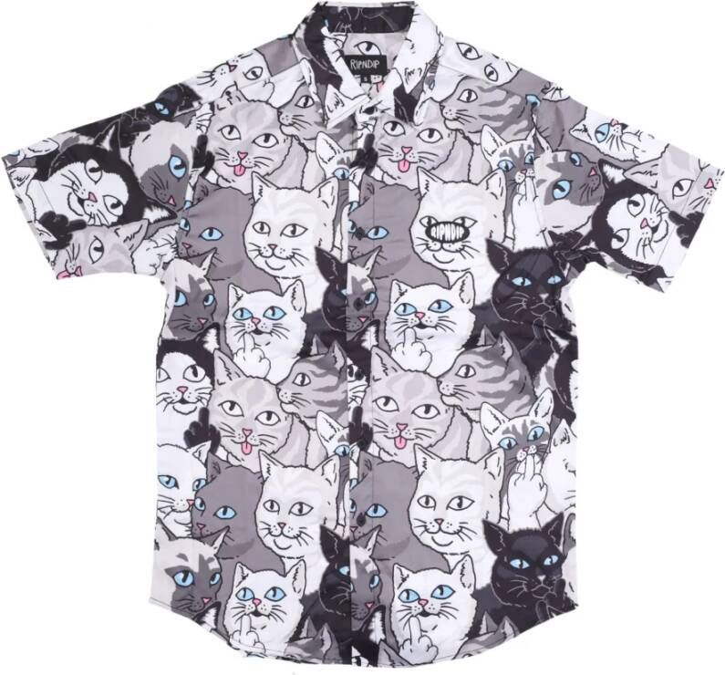 Ripndip Short Sleeve Shirts Zwart Heren