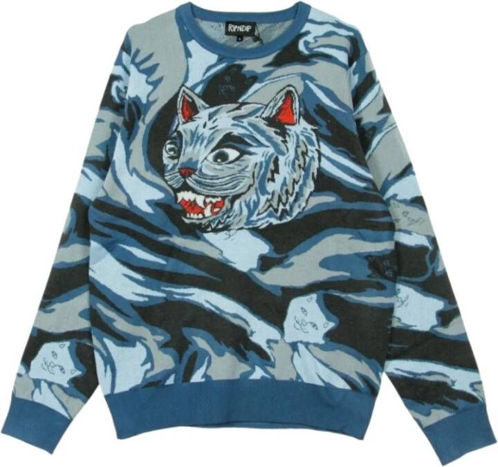 Ripndip Sweatshirt Blauw Heren