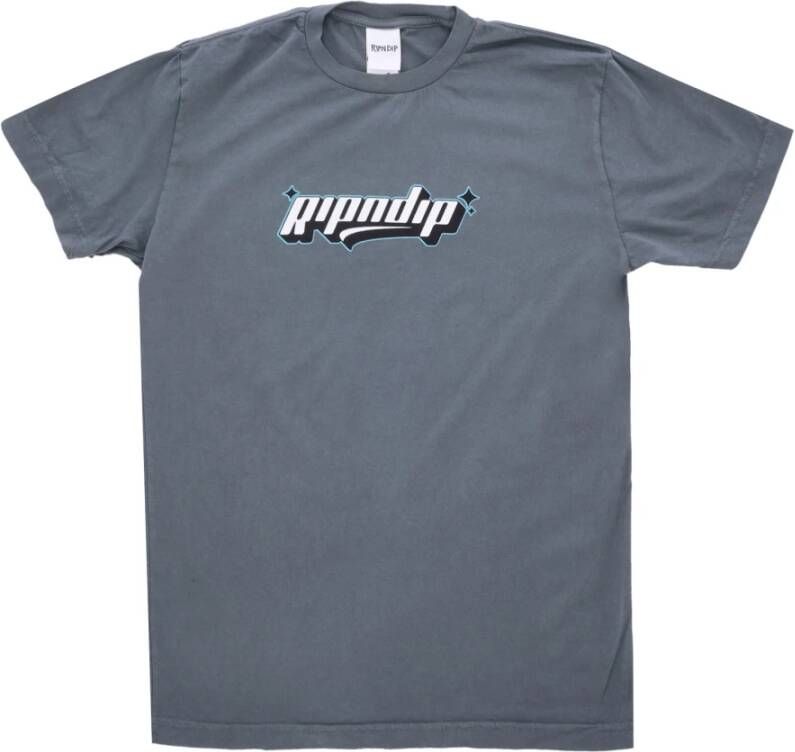 Ripndip T-Shirts Blauw Heren