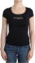 Roberto Cavalli Leopard Print Crewneck Underwear Top Black Dames - Thumbnail 1