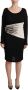 Roberto Cavalli Zwart Zilveren Sheath Knielange Jurk Multicolor Dames - Thumbnail 1