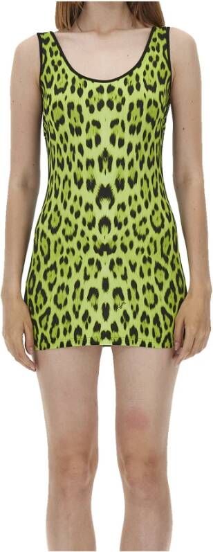 Roberto Cavalli Dresses Groen Dames
