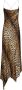 Roberto Cavalli Jaguar Print Halternek Zijden Maxi Jurk Brown Dames - Thumbnail 1