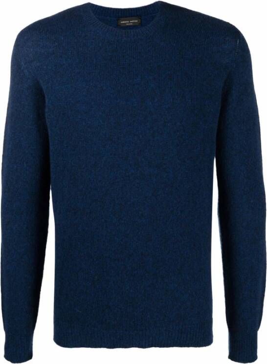 Roberto Cavalli Roberto Collina Sweaters Blauw Heren