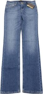Roberto Cavalli Straight Jeans Blauw Dames