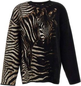 Roberto Cavalli Sweaters Black Zwart Dames
