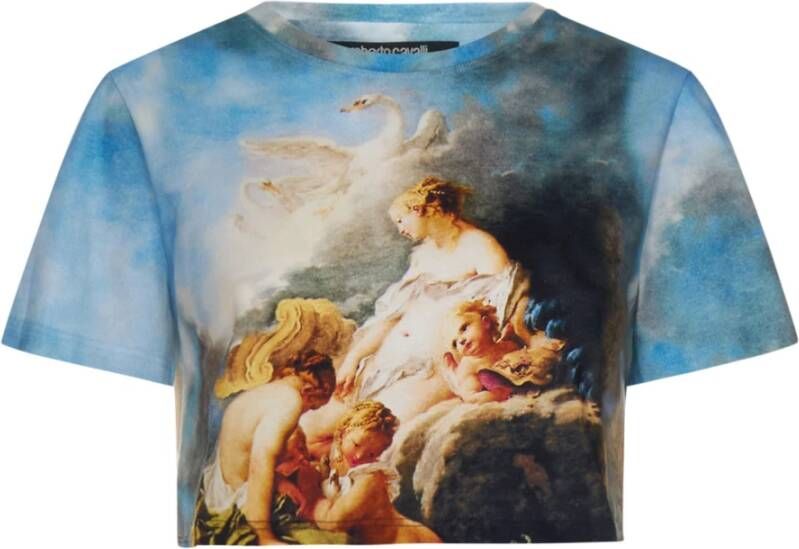 Roberto Cavalli T-Shirts Meerkleurig Dames