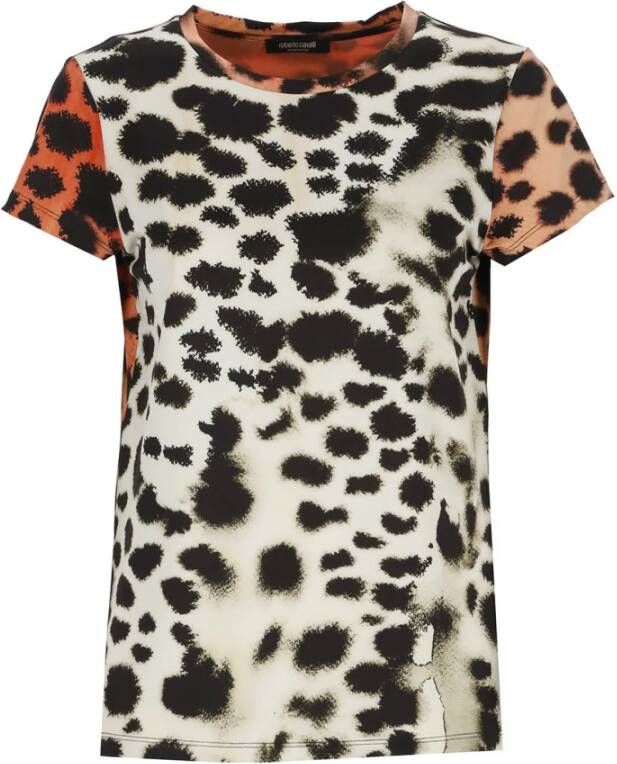 Roberto Cavalli T-Shirts Meerkleurig Dames
