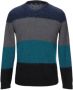 Roberto Collina Jersey Blauw Heren - Thumbnail 1
