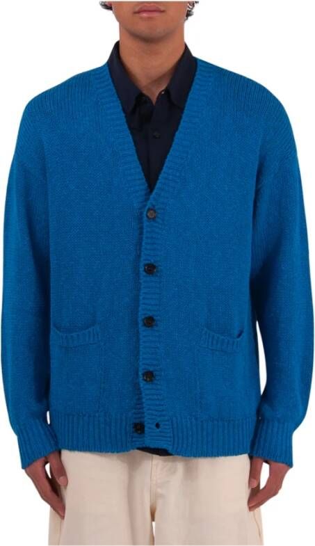 Roberto Collina Knitwear Blauw Heren