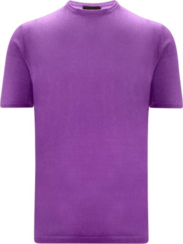 Roberto Collina Knitwear Purple Heren
