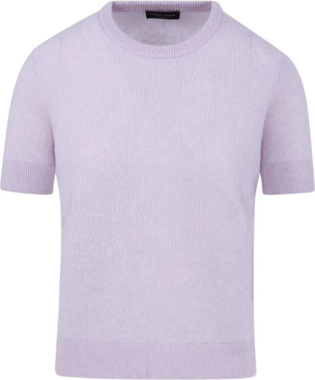 Roberto Collina Malva T-Shirt Purple Dames