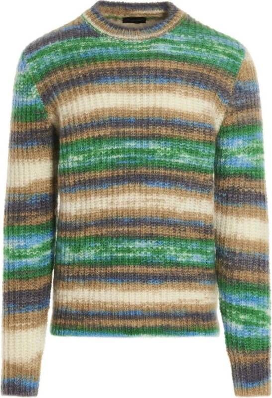 Roberto Collina Men's Sweater Meerkleurig Heren