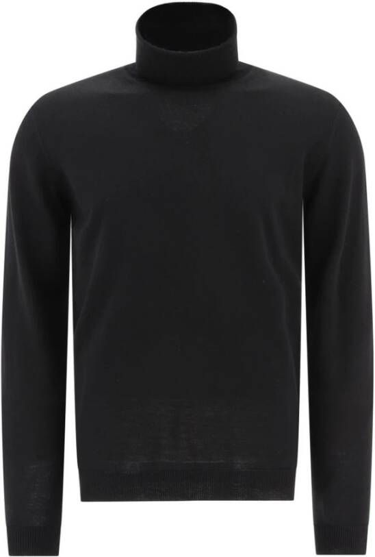 Roberto Collina Men's Sweater Zwart Heren