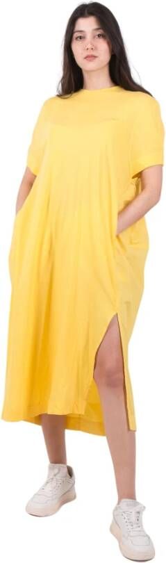 Roberto Collina Midi Dresses Yellow Dames