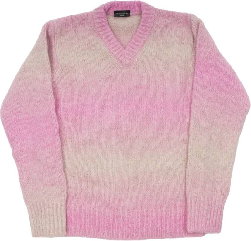 Roberto Collina Sleeveless Knitwear Roze Heren