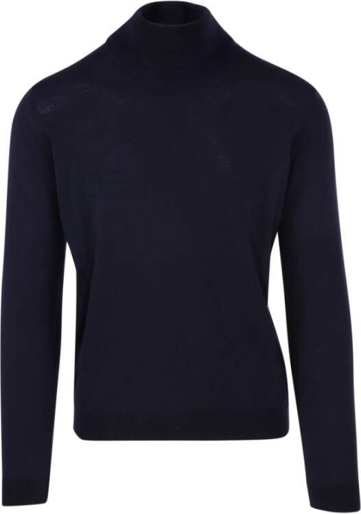 Roberto Collina Stoppen Blauw Heren