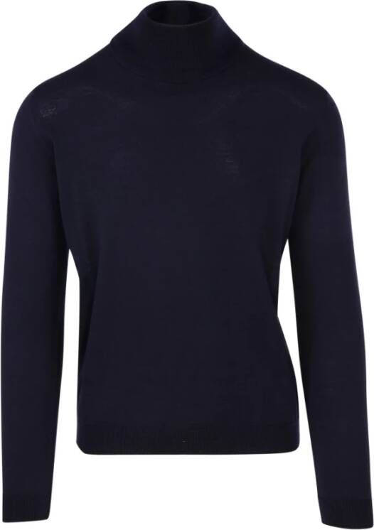 Roberto Collina Stoppen Blauw Heren