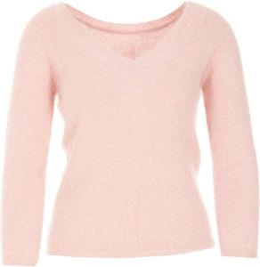 Roberto Collina Sweater Roze Dames