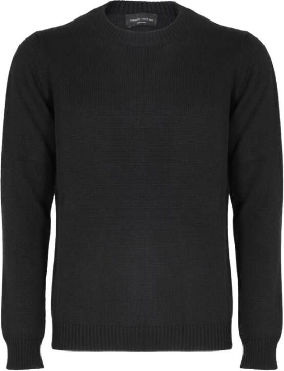 Roberto Cavalli Roberto Collina Sweaters Black Zwart Heren