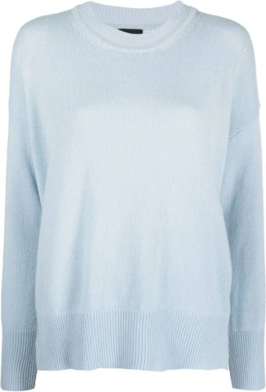 Roberto Collina Sweatshirts Blauw Dames