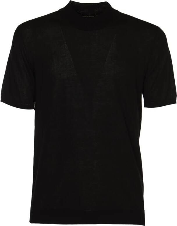 Roberto Collina T-Shirts Zwart Heren