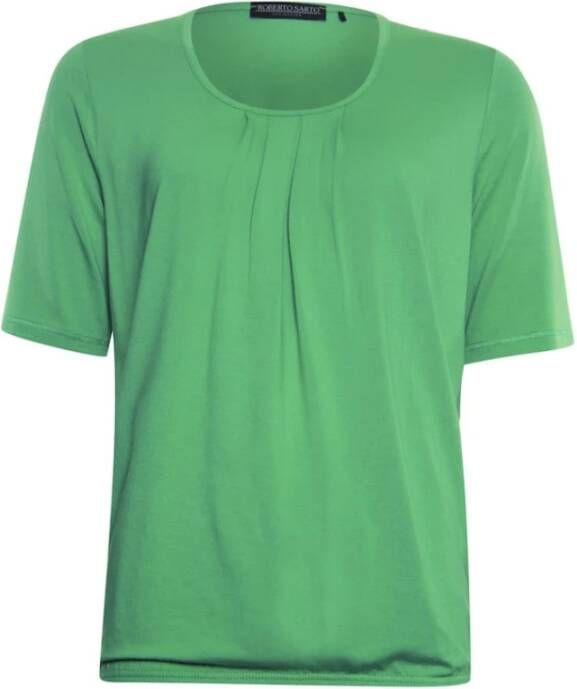 Roberto sarto blouse 311113 D625 Groen Dames