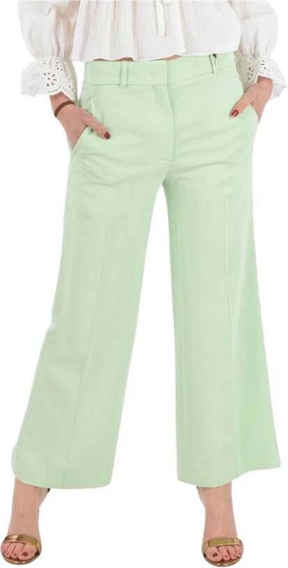 Rochas Women's Five Pocket Trousers Groen Dames