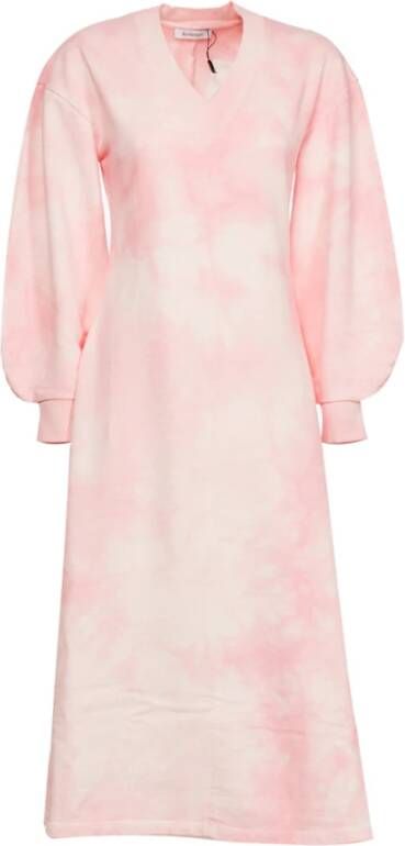 Rodebjer Gebreide jurken Introduceert Gisele Dress Sweatshirt Pink Dames