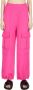 Rodebjer Feministische Hayden Cargo Broek Pink Dames - Thumbnail 1