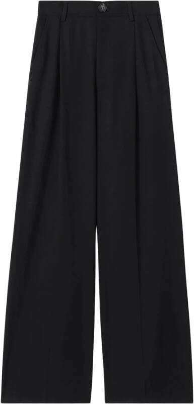 Rodebjer Wide Trousers Zwart Dames