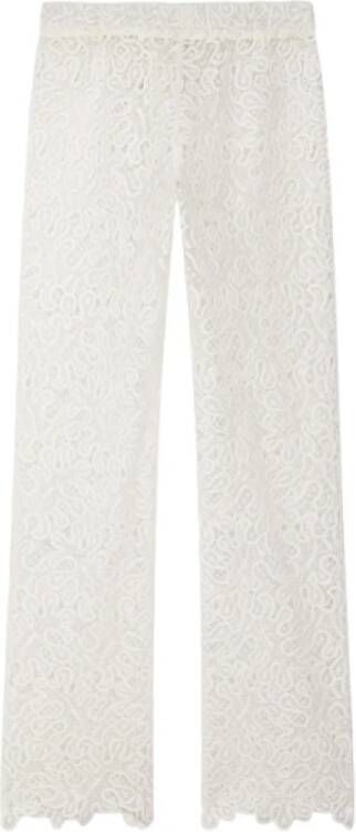 Roseanna Straight Trousers Wit Dames