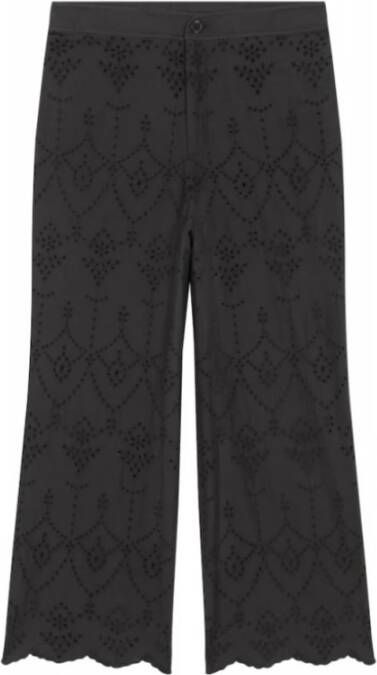 Roseanna Straight Trousers Zwart Dames