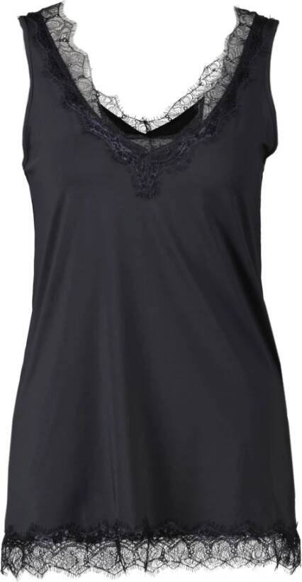 Rosemunde Billie Kant V-Hals Top Gray Dames